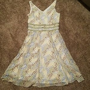 Pastel polka dot dress